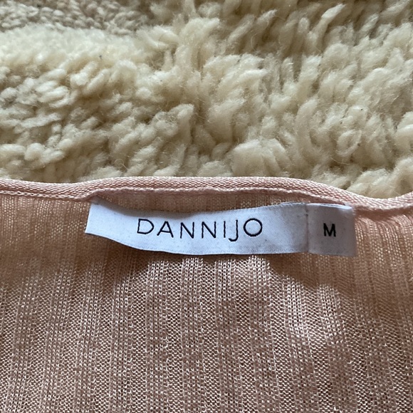 Dannijo Pink Wrap Top - Picture 4 of 4